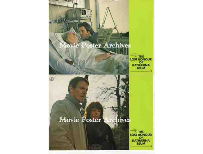 LOST HONOR OF KATHARINA BLUM, 1976, lobby card set, Angela Winkler, Jurgen Porchnow