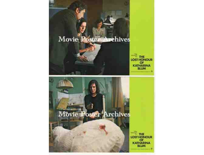LOST HONOR OF KATHARINA BLUM, 1976, lobby card set, Angela Winkler, Jurgen Porchnow