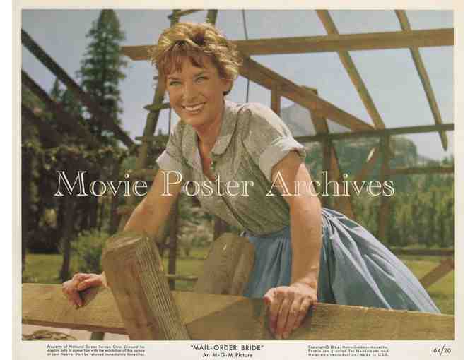 MAIL-ORDER BRIDE, 1964, mini lobby card set, Buddy Ebsen, Lois Nettleton, Barbara Luna.