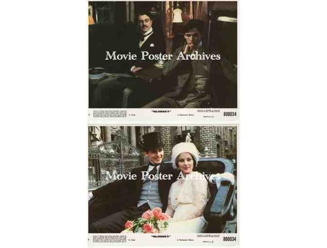 NIJINSKY, 1980, mini lobby card set, Alan Bates, Leslie Browne, Jeremy Irons