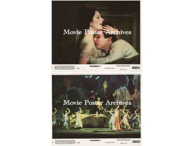 NIJINSKY, 1980, mini lobby card set, Alan Bates, Leslie Browne, Jeremy Irons