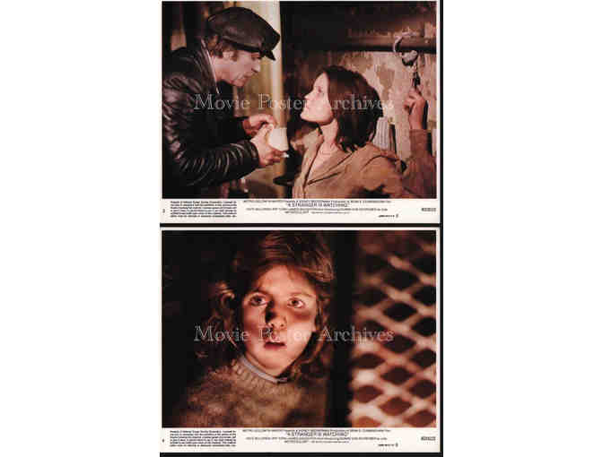 STRANGER IS WATCHING, 1982, mini lobby card set, Kate Mulgrew, Rip Torn