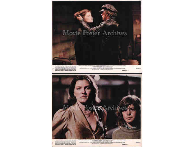 STRANGER IS WATCHING, 1982, mini lobby card set, Kate Mulgrew, Rip Torn