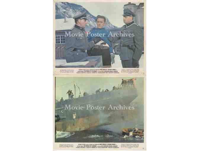HEROES OF TELEMARK, 1966, mini lobby card set, Kirk Douglas, Richard Harris