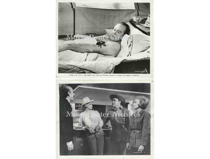 CALL ME BWANA, 1963, movie stills, Bob Hope, Anita Ekberg, Edie Adams, Arnold Palmer.