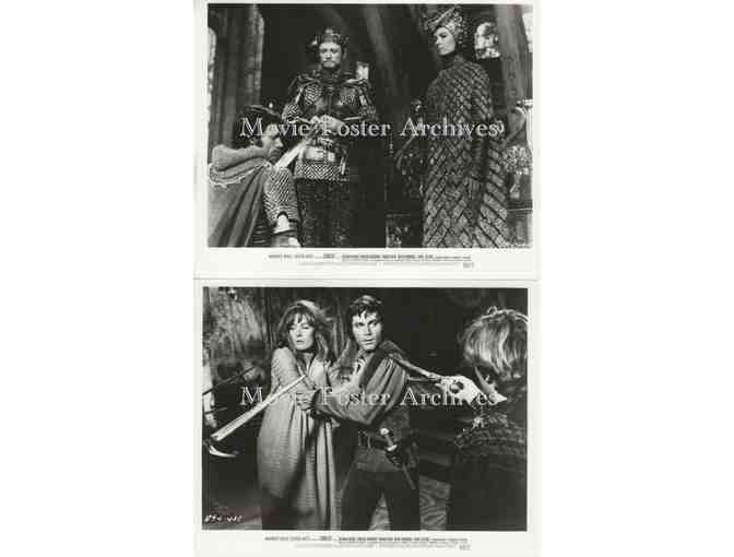 CAMELOT, 1968, movie stills, Richard Harris, Vanessa Redgrave, Lionel Jeffries
