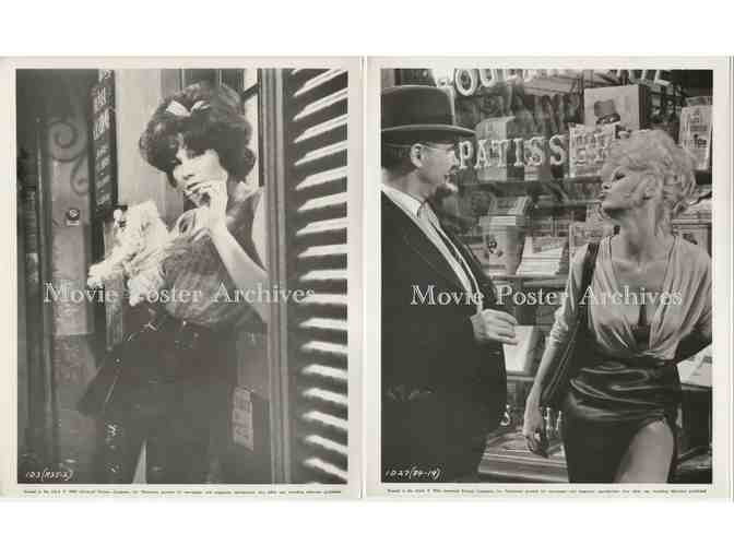 IRMA LA DOUCE, 1963, movie stills, Jack Lemmon, Shirley MacLaine, Lou Jacobi