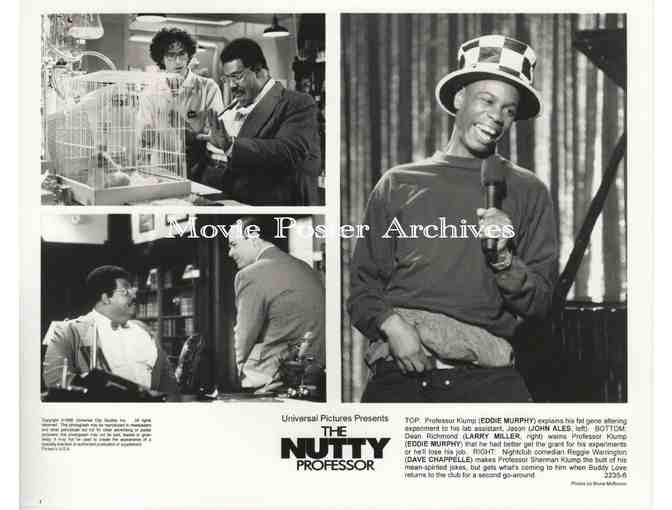 NUTTY PROFESSOR, 1996, movie stills, Eddie Murphy, Jada Pinkett Smith, James Coburn