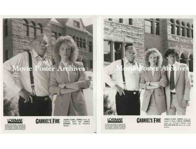 GABRIELS FIRE, tv stills, James Earl Jones, Madge Sinclair, Laila Robins, Dylan Walsh