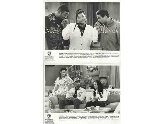 LIVING SINGLE, tv stills, Queen Latifah, Kim Coles, Erika Alexander, John Henton