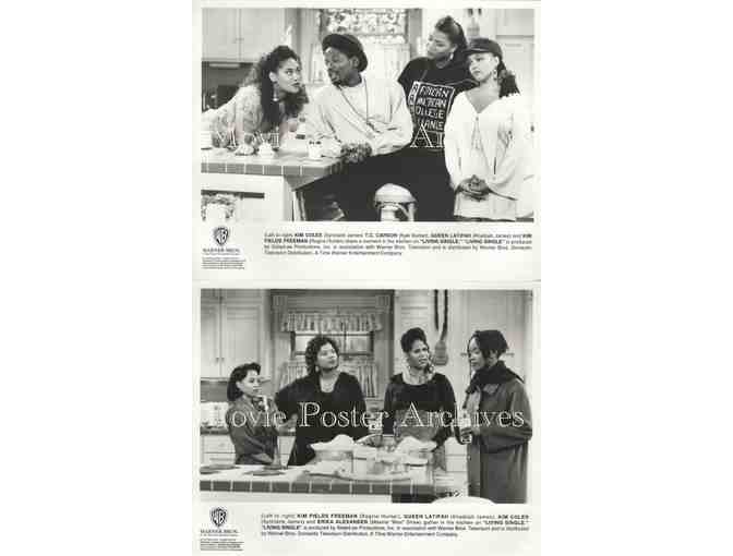 LIVING SINGLE, tv stills, Queen Latifah, Kim Coles, Erika Alexander, John Henton