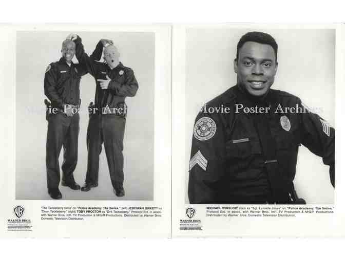 POLICE ACADEMY: THE SERIES, tv stills, Matt Borlenghi, Rod Crawford, Toby Proctor