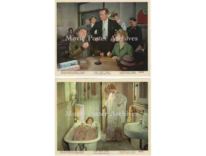 ASK ANY GIRL, 1959, mini lobby card set, David Niven, Shirley MacLaine, Rod Taylor