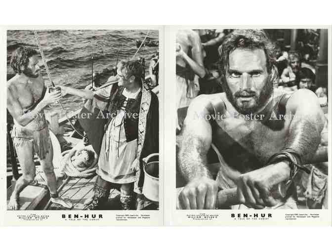 BEN-HUR, 1960, movie stills, Charlton Heston, Jack Hawkins, Haya Harareet, Stephen Boyd.