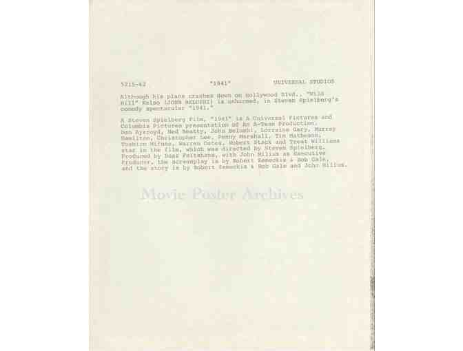 1941, 1979, movie stills, John Belushi, Dan Aykroyd, Robert Stack, Christopher Lee