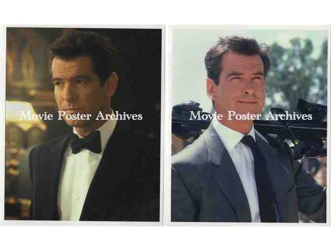 PIERCE BROSNAN, group of color and B/W classic celebrity portraits and photos