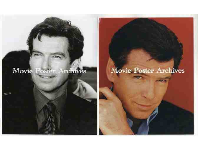 PIERCE BROSNAN, group of color and B/W classic celebrity portraits and photos