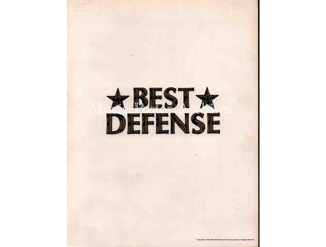 BEST DEFENSE, 1984, program, Dudley Moore, Eddie Murphy, Kate Capshaw