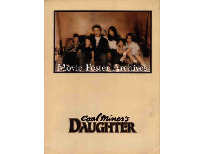 COAL MINERS DAUGHTER, 1980, program, Sissy Spacek, Tommy Lee Jones