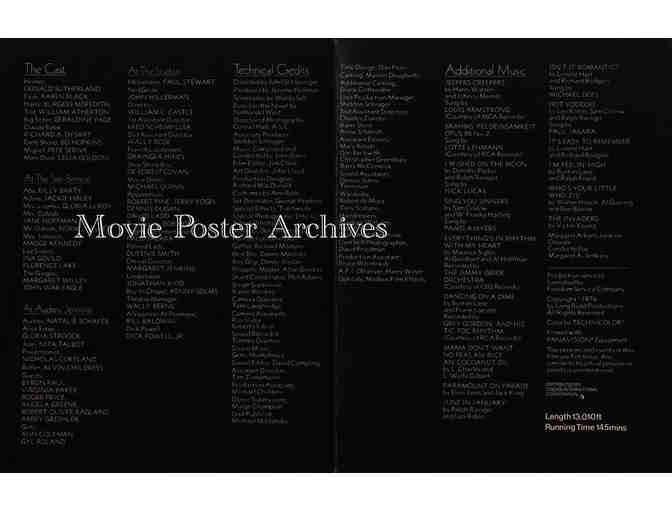 DAY OF THE LOCUST, 1975, program, Donald Sutherland, Karen Black, Burgess Meredith