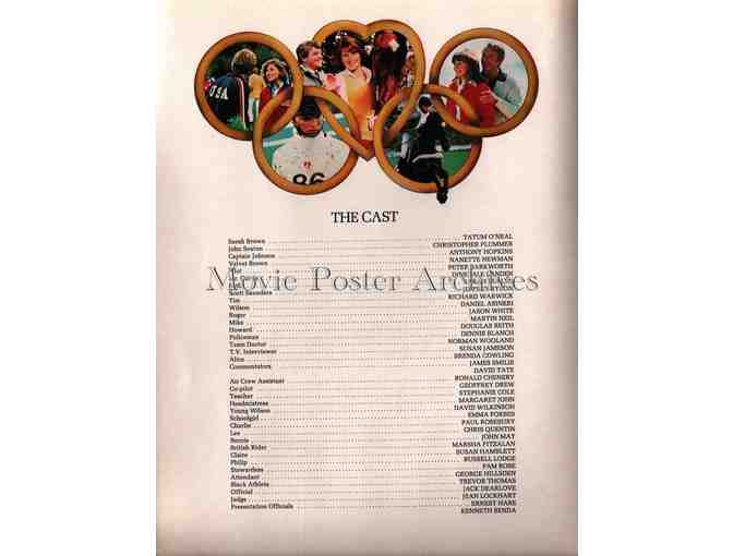 INTERNATIONAL VELVET, 1978, program, Tatum ONeal, Christopher Plummer