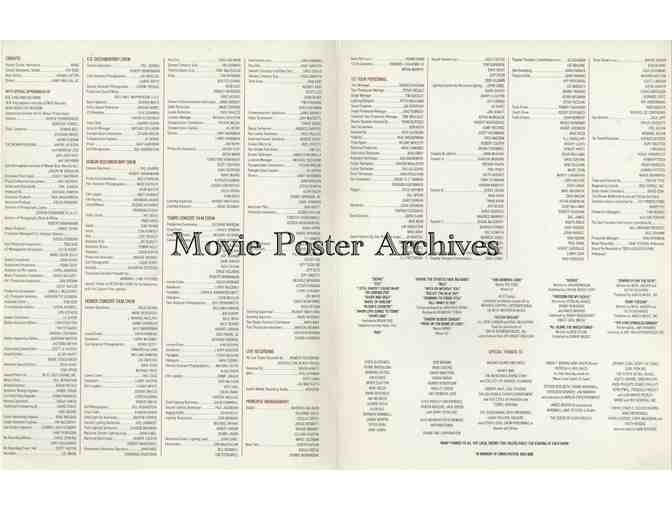 U2: RATTLE AND HUM, 1988, program, Bono, B.B. King, Larry Mullen Jr., Ada Clayton