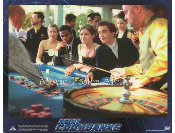 AGENT CODY BANKS, 2003, lobby card set, Frankie Muniz, Hilary Duff