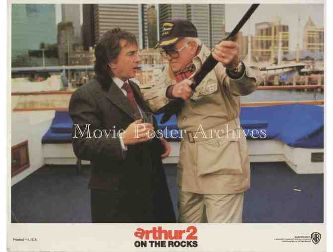 ARTHUR 2: ON THE ROCKS, 1988, lobby card set, Dudley Moore, John Gielgud