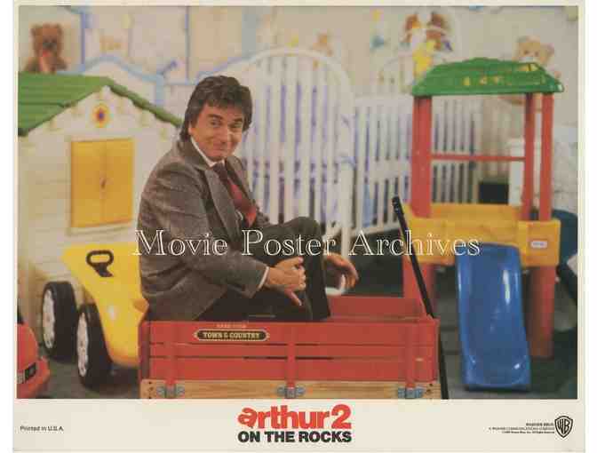 ARTHUR 2: ON THE ROCKS, 1988, lobby card set, Dudley Moore, John Gielgud