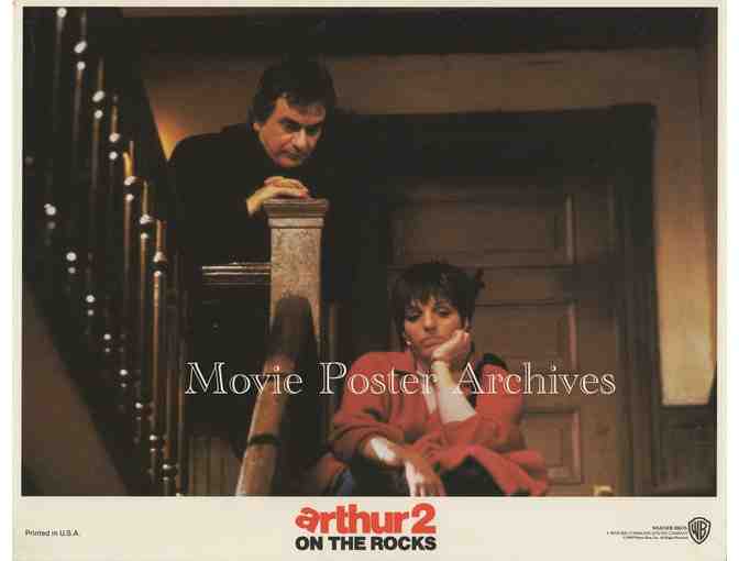ARTHUR 2: ON THE ROCKS, 1988, lobby card set, Dudley Moore, John Gielgud