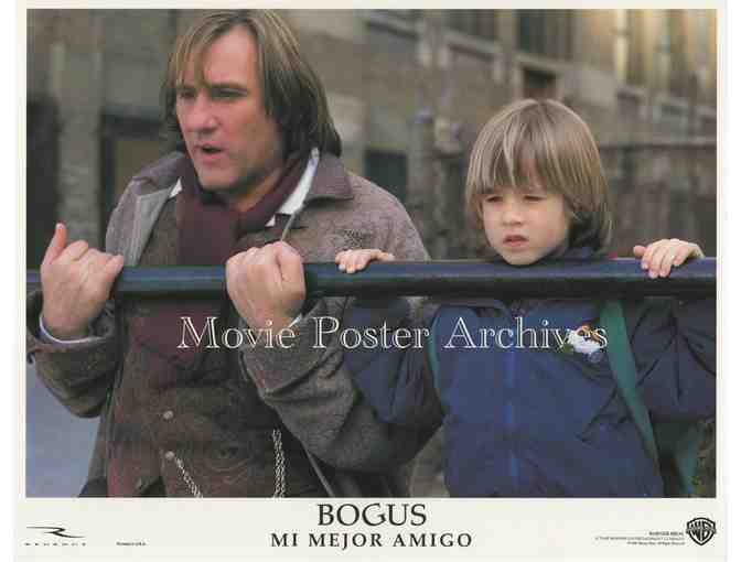 BOGUS, 1996, lobby card set, Gerard Depardieu, Haley Joel Osment, Andrea Martin.