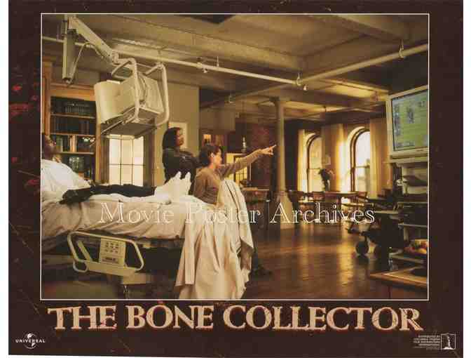 BONE COLLECTOR, 1999, lobby card set, Denzel Washington, Angelina Jolie