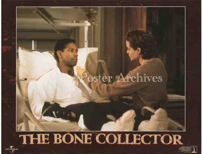 BONE COLLECTOR, 1999, lobby card set, Denzel Washington, Angelina Jolie