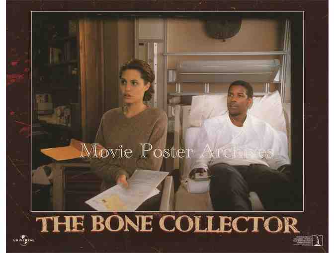 BONE COLLECTOR, 1999, lobby card set, Denzel Washington, Angelina Jolie