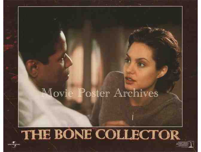 BONE COLLECTOR, 1999, lobby card set, Denzel Washington, Angelina Jolie