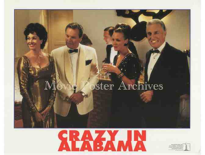 CRAZY IN ALABAMA, 1999, lobby card set, Melanie Griffith, Rod Steiger, Meat Loaf