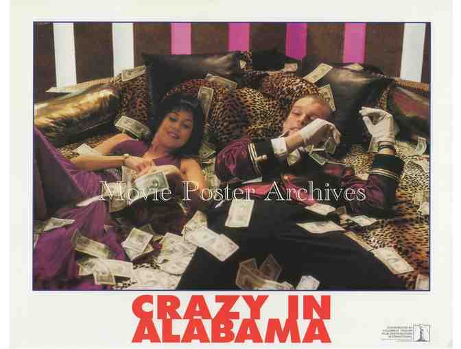 CRAZY IN ALABAMA, 1999, lobby card set, Melanie Griffith, Rod Steiger, Meat Loaf