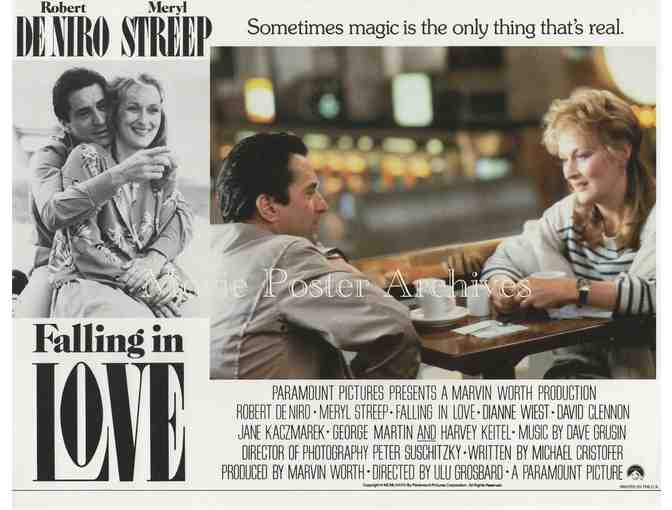 FALLING IN LOVE, 1984, lobby card set, Robert De Niro, Meryl Streep, Harvey Keitel