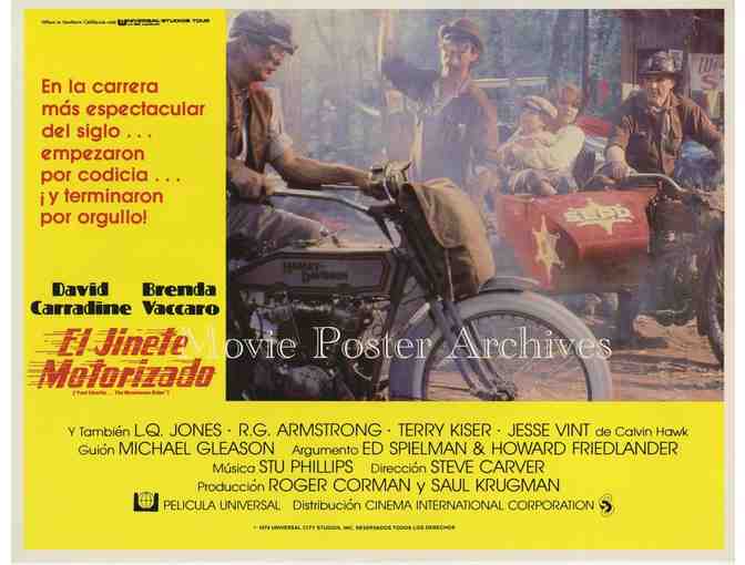 FAST CHARLIE... THE MOONBEAM RIDER, 1979, lobby card set, David Carradine, Brenda Vaccaro.