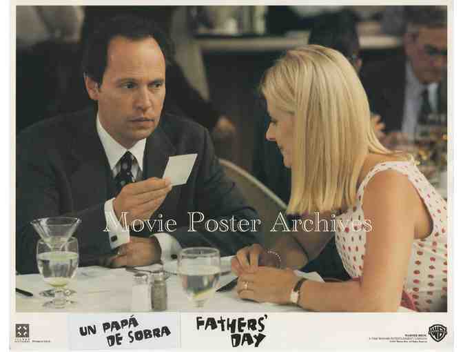 FATHER'S DAY, 1997, lobby card set, Robin Williams, Billy Crystal, Julia Louis-Dreyfus.