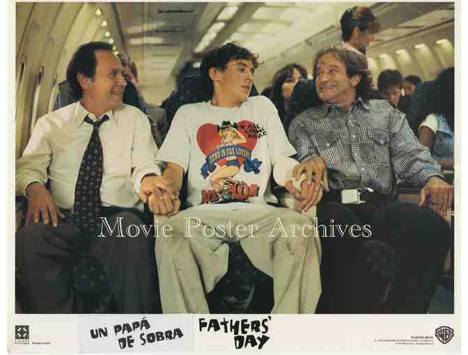 FATHER'S DAY, 1997, lobby card set, Robin Williams, Billy Crystal, Julia Louis-Dreyfus.