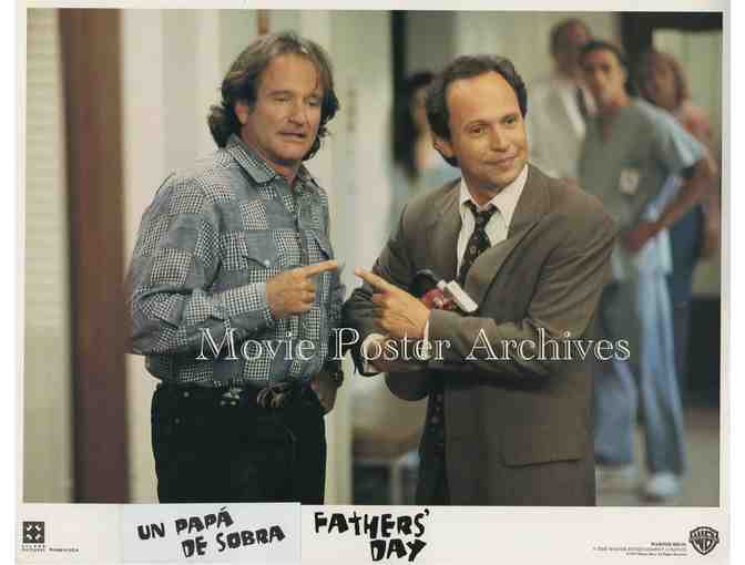 FATHER'S DAY, 1997, lobby card set, Robin Williams, Billy Crystal, Julia Louis-Dreyfus.