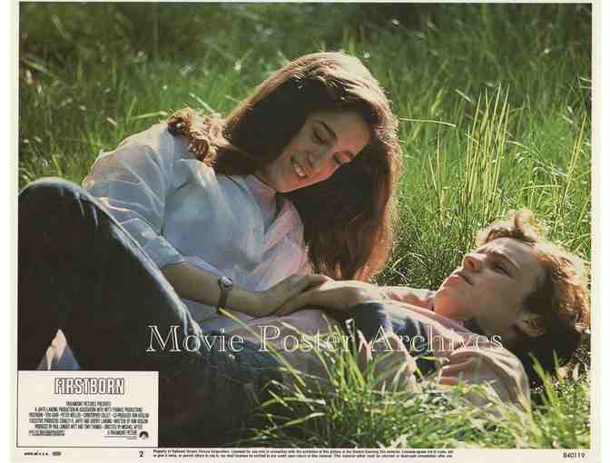 FIRSTBORN, 1984, lobby card set, Teri Garr, Peter Weller, Corey Haim, Robert Downey Jr