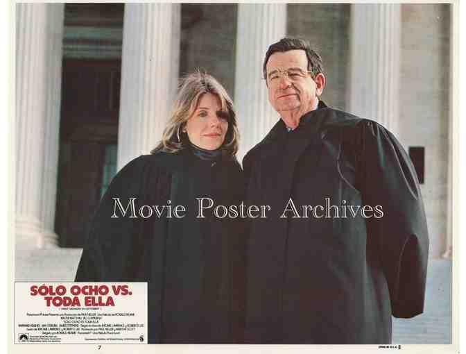 FIRST MONDAY IN OCTOBER, 1981, lobby card set, Walter Matthau, Jill Clayburgh