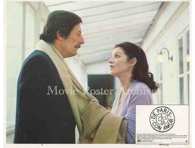 FRENCH POSTCARDS, 1979, lobby card set, Debra Winger, Miles Chapin, Jean Rochefort.