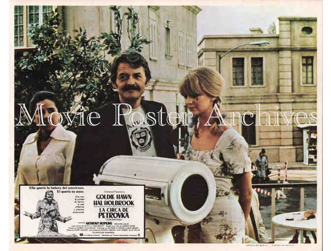 GIRL FROM PETROVKA, 1974, lobby card set, Goldie Hawn, Hal Holbrook