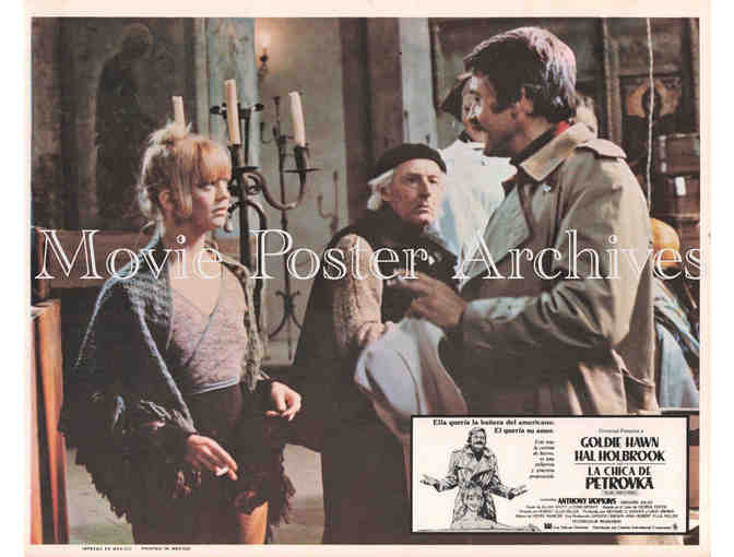 GIRL FROM PETROVKA, 1974, lobby card set, Goldie Hawn, Hal Holbrook