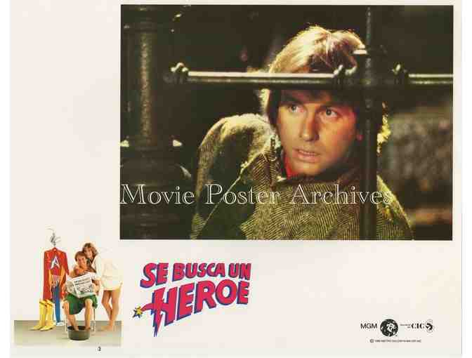 HERO AT LARGE, 1980, lobby card set, John Ritter, Anne Archer, Bert Convy, Kevin McCarthy