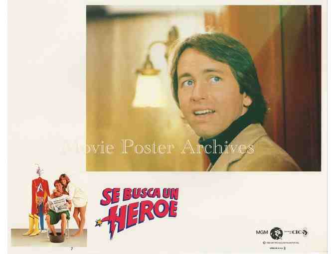 HERO AT LARGE, 1980, lobby card set, John Ritter, Anne Archer, Bert Convy, Kevin McCarthy