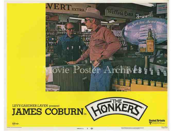 HONKERS, 1972, lobby card set, James Coburn, Anne Archer, Lois Nettleton, bull riding.